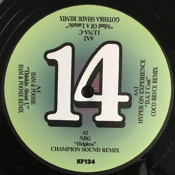 Various – Remix Records & Kniteforce Present 'The Remix's' Part 14 (12", Kniteforce Records, 2021) Image 4