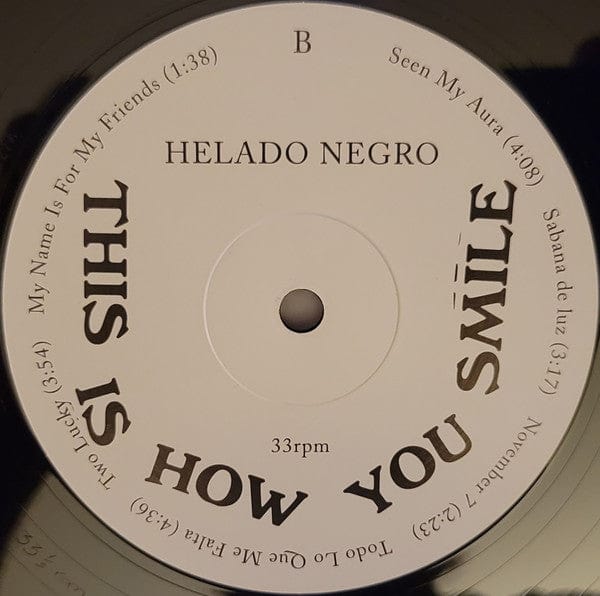 Helado Negro – This Is How You Smile (LP, Rvng Intl., 2019) Image 4