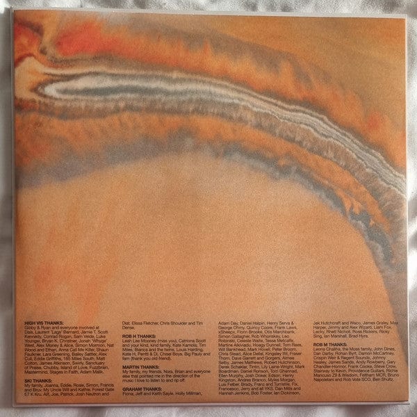 High Vis – Blending (LP, Orange Black Smash, Dais Records, 2022) Image 5