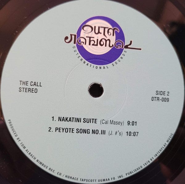 Horace Tapscott The Pan-Afrikan Peoples Arkestra – The Call (LP, Outernational Sounds, 2019) Image 4