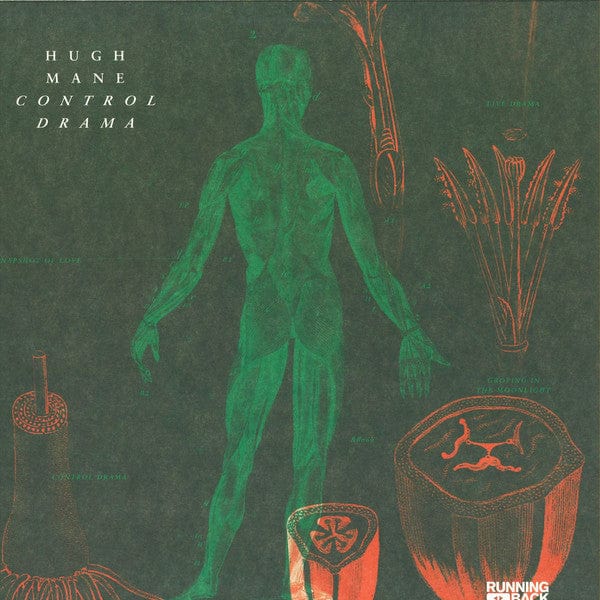 Hugh Mane – Control Drama (12", Running Back, 2016) Back Cover