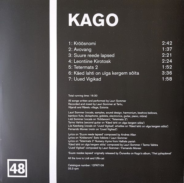 Ian William Craig Kago – Split Series #24 (12", FatCat Records, 2021) Image 5