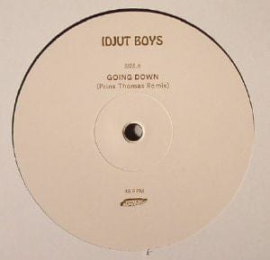 Idjut Boys – Going Down (12", Smalltown Supersound, 2015) Back Cover