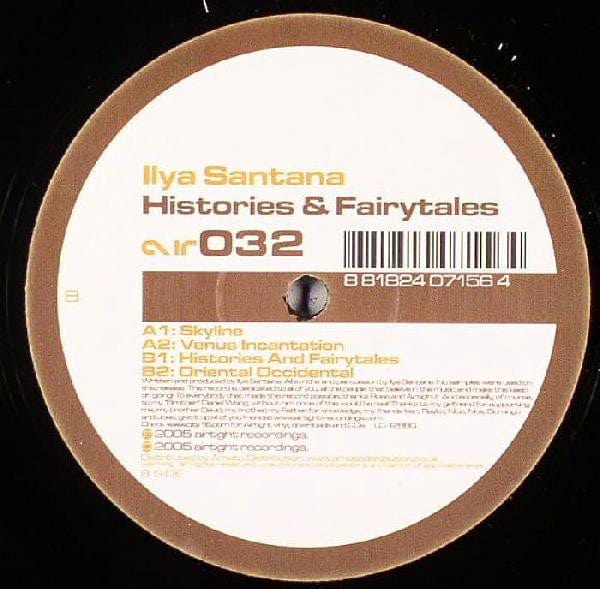 Ilya Santana – Histories & Fairytales (12", Airtight, 2005) Front Cover