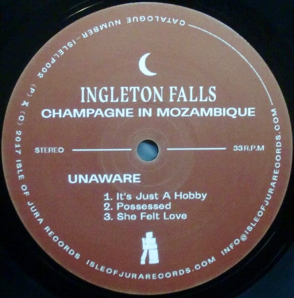 Ingleton Falls – Champagne In Mozambique (LP, 180 Gram, Isle Of Jura, 2018) Image 4