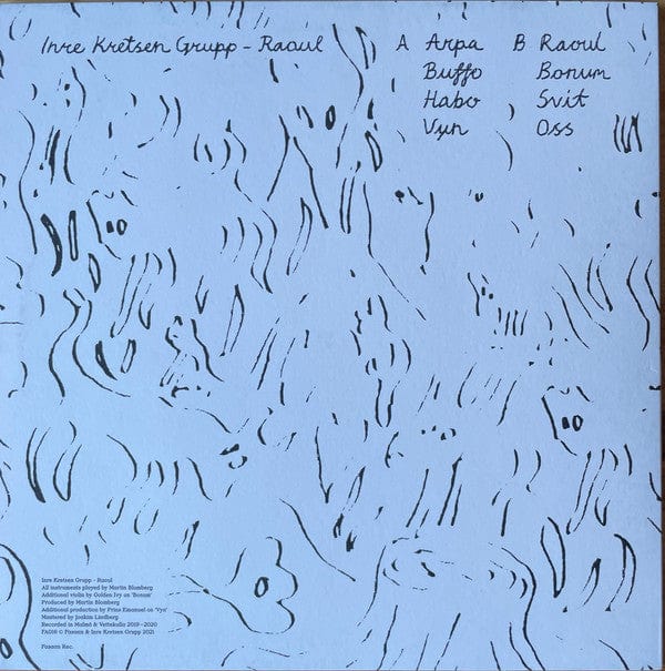 Inre Kretsen Grupp - Raoul (LP) Fasaan Recordings Vinyl