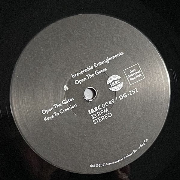 Irreversible Entanglements – Open The Gates (2xLP, International Anthem Recording Company, 2021) Image 5