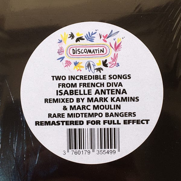 Isabelle Antena – Laying On The Sofa (12", Discomatin, 2020) Image 4