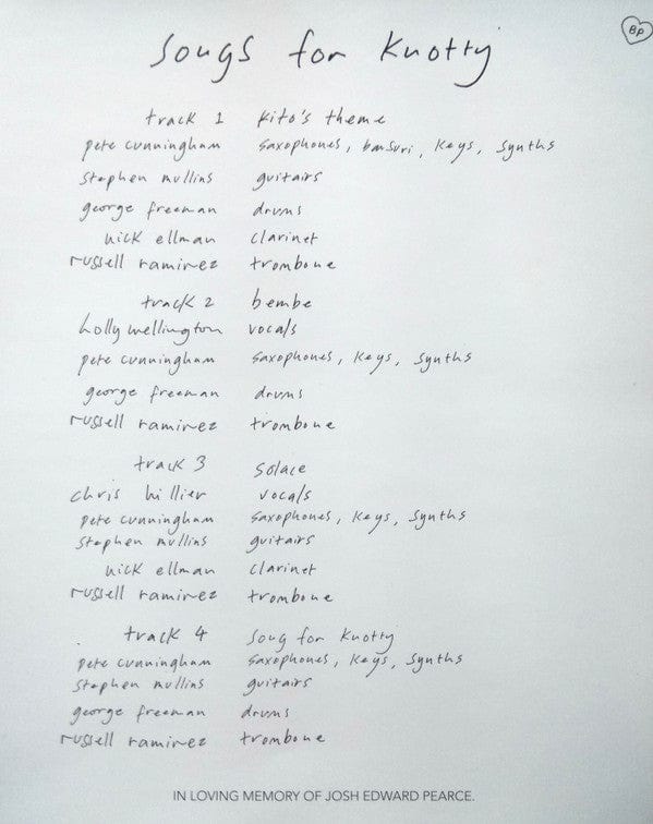 Ishmael Ensemble - Songs For Knotty (12") Banoffee Pies Vinyl