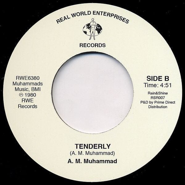 A.M. Muhammad – What Freedom Means (7", Real World Enterprises Records, 2019) Back Cover