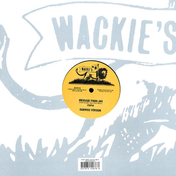 Itopia - Creation (12") on Wackie's at Further Records