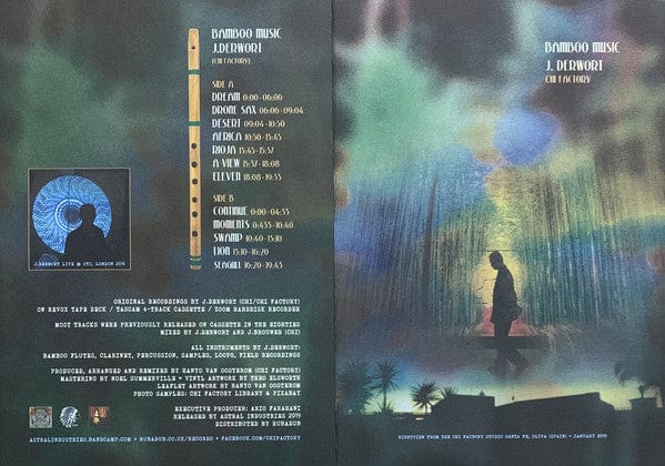 J.Derwort* - Bamboo Music (LP) Astral Industries Vinyl