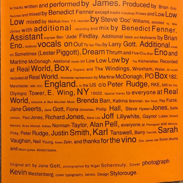 James - Laid (CD) Fontana,Mercury CD 731451494321