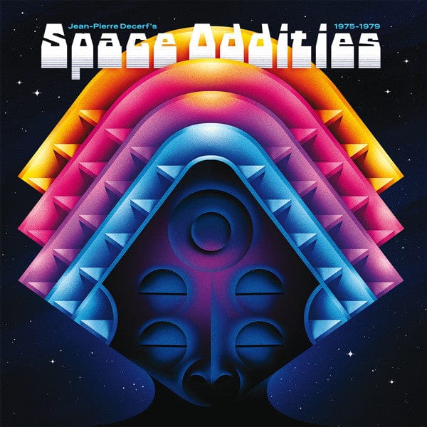 Jean-Pierre Decerf – Space Oddities 1975 - 1979 (LP, Born Bad Records, 2015) Front Cover