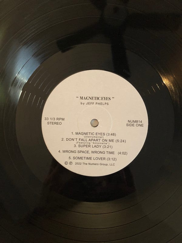 Jeff Phelps – Magnetic Eyes (LP, Numero Group, 2022) Image 5