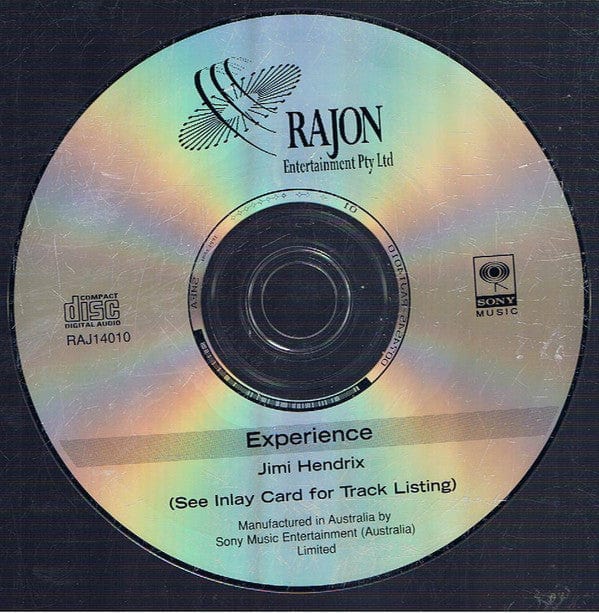 Jimi Hendrix – Experience (CD, Rajon Entertainment Pty Ltd) Image 4