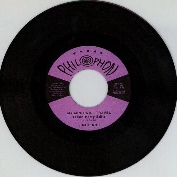 Jimi Tenor – Quantum Connection (7", Philophon, 2018) Back Cover