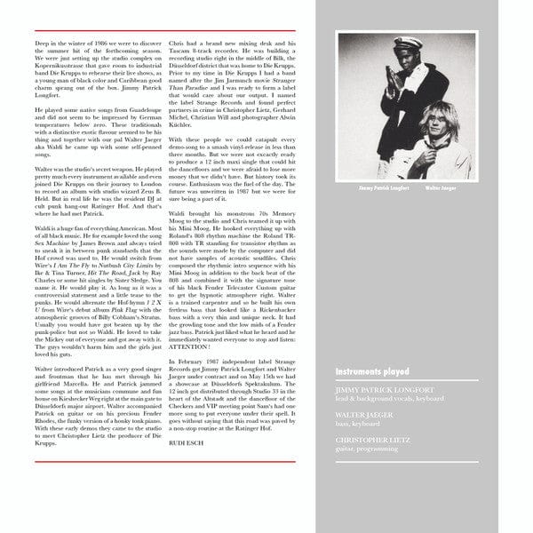 Jimmy Patrick Longfort – ATTENTION! (12", funkscapes, 2022) Image 5