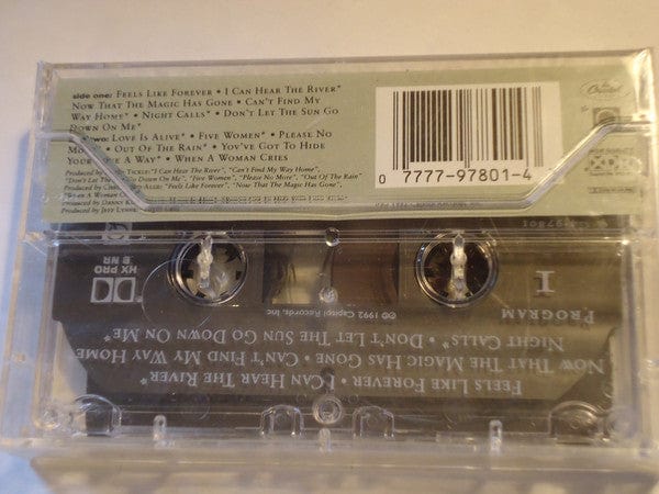 Joe Cocker – Night Calls (Cassette, Capitol Records, 1992) Back Cover