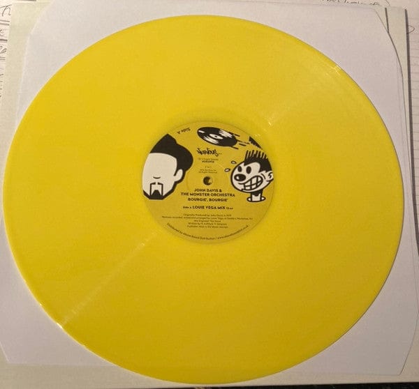 John Davis & The Monster Orchestra - Bourgie', Bourgie' (12") Nurvous Records Vinyl