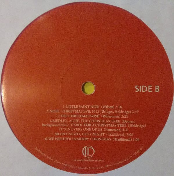 John Denver The Muppets – A Christmas Together (LP, Pink Swirl, Windstar Records, 2021) Image 5