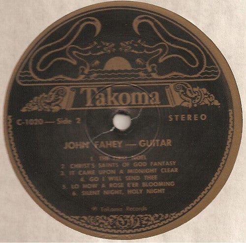John Fahey - The New Possibility: John Fahey's Guitar Soli Christmas Album on Takoma at Further Records