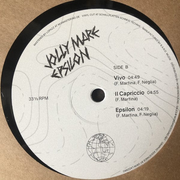 Jolly Mare - Epsilon (LP) International Feel Recordings Vinyl 4251804125659