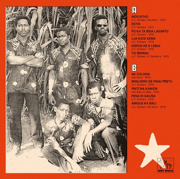 José Carlos Schwarz Le Cobiana Djazz – Lua Ki Di Nos (LP, Hot Mule, 2021) Back Cover