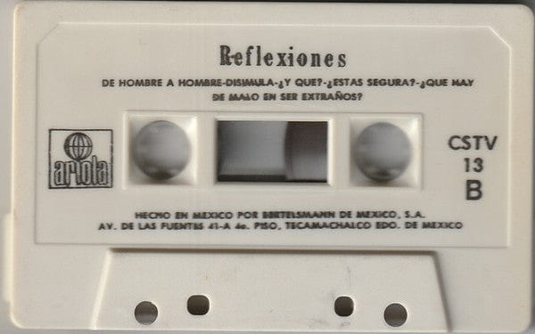 José José – Reflexiones (Cassette, Ariola, 1984) Image 5