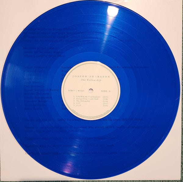 Joseph Shabason – The Fellowship (LP, Translucent Sky Blue, Western Vinyl, 2021) Image 5