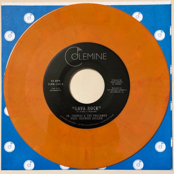 Jr. Thomas & The Volcanos - Sunk In The Mist / Lava Rock (7") Colemine Records Vinyl 674862657438