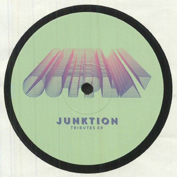Junktion – Tributes EP (12", OUTPLAY, 2022) Back Cover