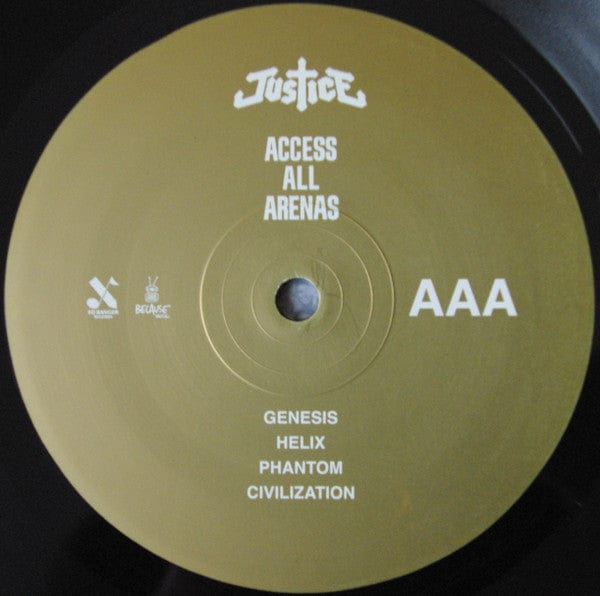Justice – Access All Arenas (2xLP+CD, Ed Banger Records, 2013) Image 5