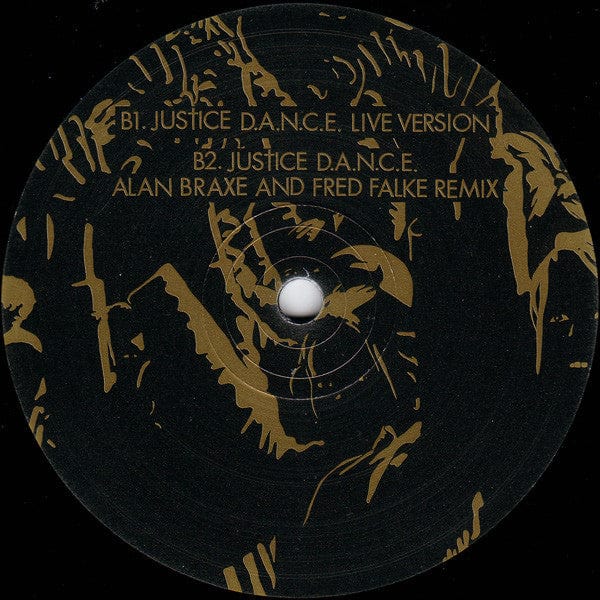 Justice – D.A.N.C.E Remixes (12", Ed Banger Records, 2007) Image 4