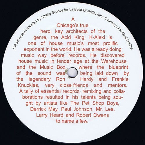 K.A. Posse' – Our Love Stops And Goes (12", La Bella Di Notte, 2018) Image 3