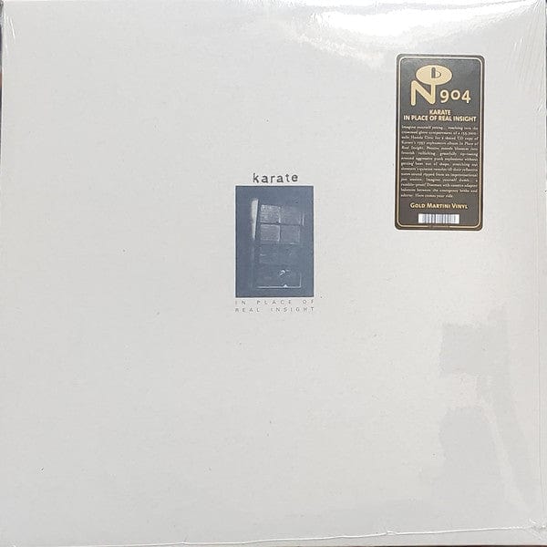 Karate – In Place Of Real Insight (LP, Gold Martini, Numero Group, 2021) Front Cover