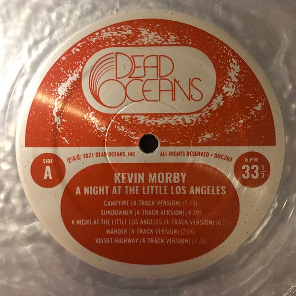 Kevin Morby - A Night The Little Los Angeles (Sundowner 4-Track Demos) (LP) Dead Oceans Vinyl 656605156538