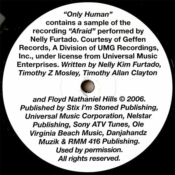 KH* - Only Human (12") Text Records Vinyl