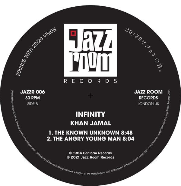 Khan Jamal – Infinity (LP, Jazz Room Records, 2021) Image 4