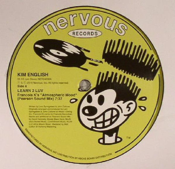 Kim English / Supernova (16) Vs Black Moon - Learn 2 Luv / Must Get This (12") Nervous Records