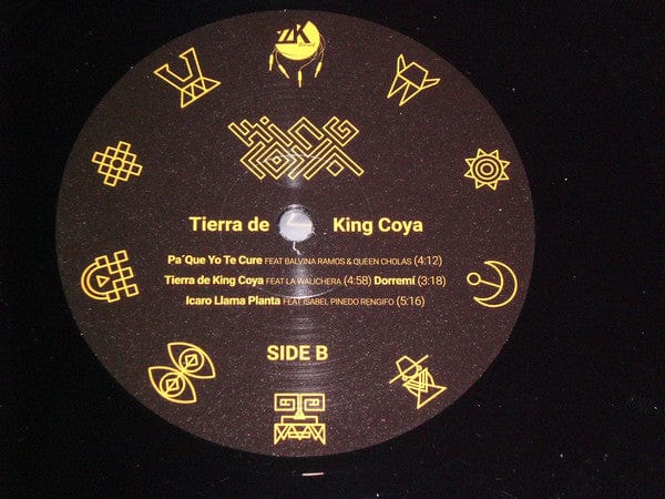King Coya – Tierra De King Coya (LP, ZZK Records, 2018) Image 4
