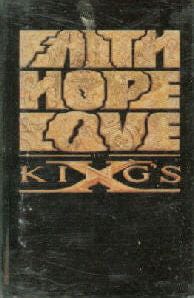 King's X – Faith Hope Love (Cassette, Atlantic, 1990) Front Cover
