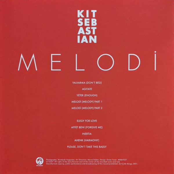 Kit Sebastian - Melodi (LP) Mr Bongo Vinyl 7119691277813