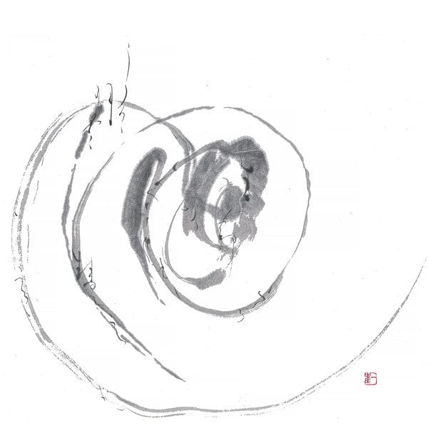 Kosei Fukuda – 流転 陽 ・ RUTEN + (2xLP, Reiten, 2021) Front Cover