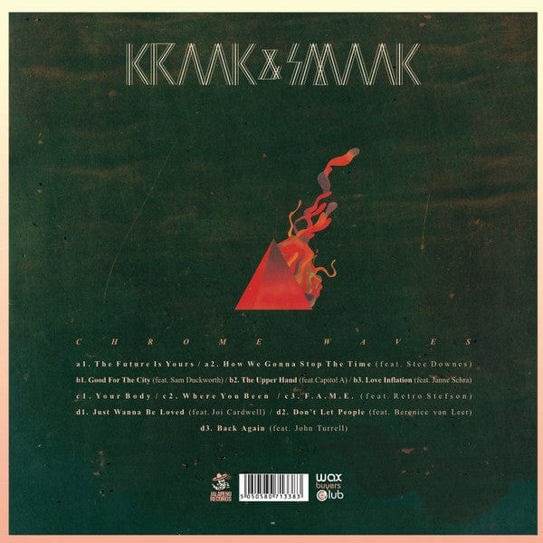 Kraak & Smaak - Chrome Waves (2xLP, Club, Gat) on Jalapeno Records at Further Records
