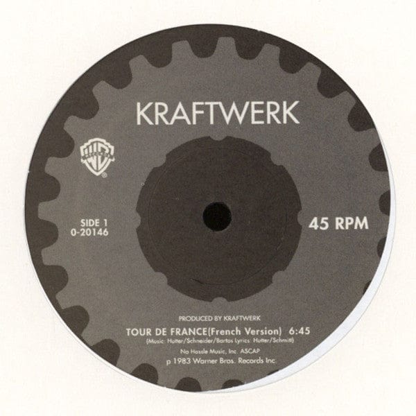 Kraftwerk – Tour De France (12", Warner Bros. Records, 2017) Image 3