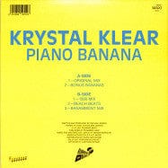 Krystal Klear – Piano Banana (12", Running Back, 2021) Back Cover