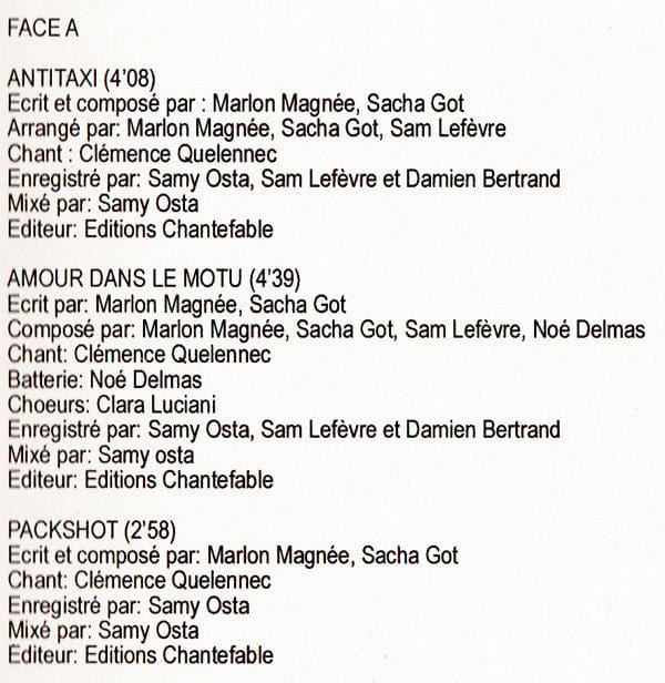 La Femme – Psycho Tropical Berlin (2xLP, Born Bad Records, 2013) Image 5