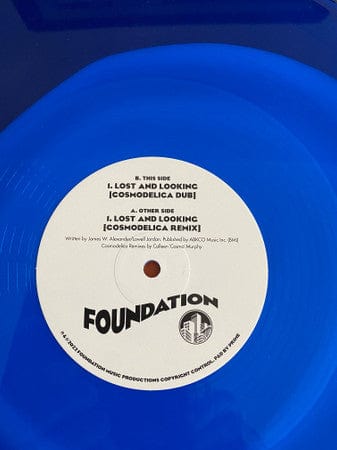 Lady Blackbird – Remix Dubplate #001 (12", Blue & White Splatter, Foundation Music, 2022) Image 4