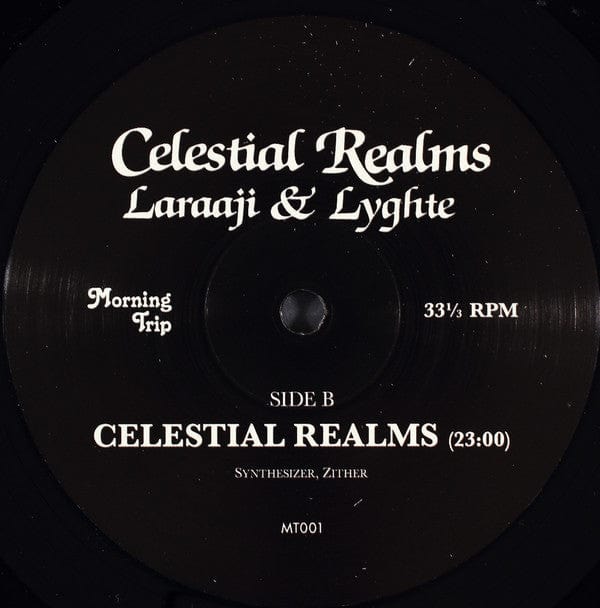 Laraaji Lyghte – Celestial Realms (LP, Morning Trip, 2019) Image 5
